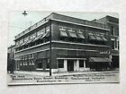 G1177 Postcard Beardstown State Bank Building Il Illinois