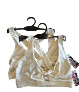 Sport BH neu mit Etikett, Serie 8 Fitness Paket zwei 2 Teile Gr. M beige - Bild 1 von 5