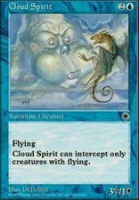 4 Cloud Spirit 4x x4 - LP - Portal - mtg -