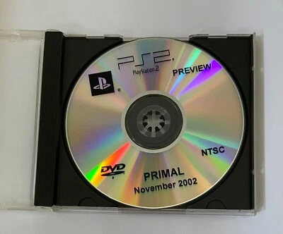 Primal Preview Version - Sony PlayStation 2 PS2 - 2002 NTSC Pre-release code - Image 1 of 4