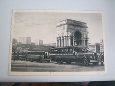 CARTOLINA GENOVA-AUTOSERVIZI ISOLA CAVALIER VITTORIO