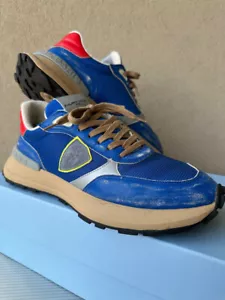 PHILIPPE MODEL Sneakers Antibes Low Mondial R. Bluette ATLU WY11 - Size 43(Eu) - Foto 1 di 16