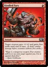 4x Kindled Fury MTG Magic 2013 (M13) NM Magic Regular
