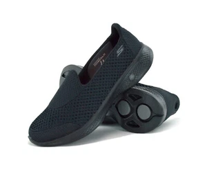 Skechers Go Walk 4-Kindle Womens Comfort Shoes Walking Casual Size UK 6 Black