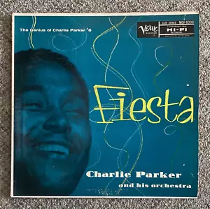 Charlie Parker - Fiesta - 1957 1st Press Mono Verve MGV-8008 VG+/G+ - Picture 1 of 6
