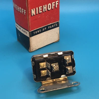 1977-1979 Corvette Blower Motor Relay, With A/C & 1968-1971 Wiper Relay USA - Image 1 of 4