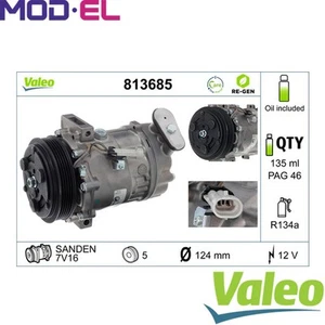 COMPRESSOR AIR CONDITIONING 813685 FOR OPEL VECTRA/GTS SIGNUM/Hatchback 1.6L - Picture 1 of 7