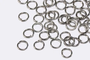 Inwaria Acero Inox. Anillos de Unión Abierto 5x0, 7mm Ojales Muelle Flexión S84 - Imagen 1 de 1