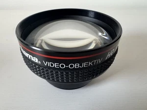 Hama Video Lens Video Objektiv HR2 Lens 52mm screw-in Ex Condition - Picture 1 of 7