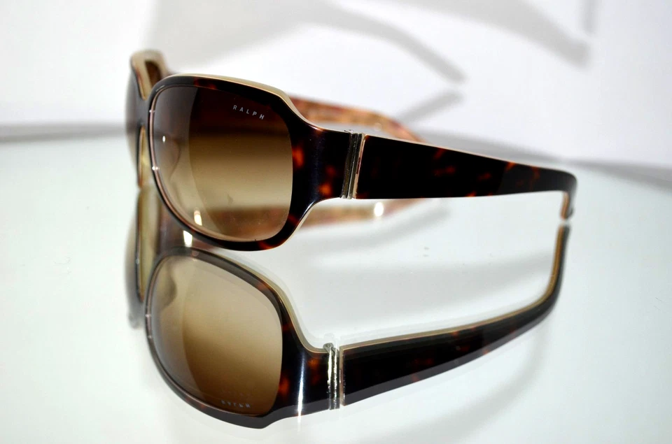 RARO Ralph Lauren Gafas de sol de carey/doradas Marrón degradado RA5002 543/13 Foto 1 de 4