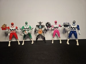 Vintage 1999 Power Rangers Lost Galaxy Blasting Lot Of 5 Bandai - Picture 1 of 14
