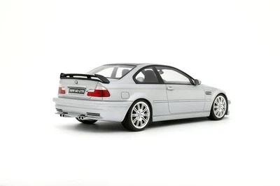 BMW E46 M3 GTR 'Street' Titan Silver Metallic 354 2001 1:18 Otto Models OT1128 - Image 1 of 4