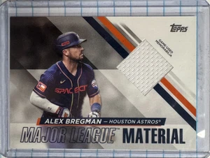 2024 Topps Series 1 - Major League Material Alex Bregman #MLM-AB (MEM) - Picture 1 of 3