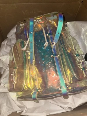 Mochila Louis Vuitton Monograma Prisma Mochila Christopher GM Foto 1 de 4