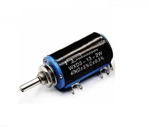 1pcs New WXD3-13-2W 47K ohm Rotary Multiturn Wirewound Potentiometer - Picture 1 of 2