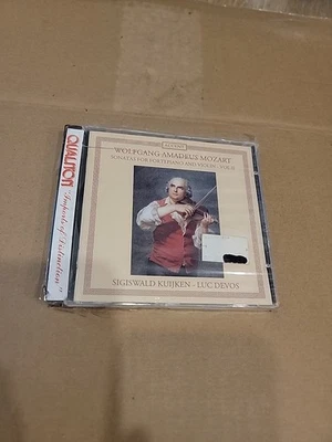 Mozart Sonatas Fortepiano & Violin Vol.2 CD Sigiswald Kuijken NEW Case Cracked - Imagem 1 de 4