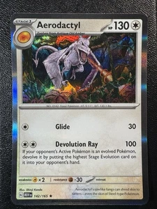 Aerodactyl 142/165 Raro SV: Escarlata y Violeta 151 Casi Nuevo - Imagen 1 de 2