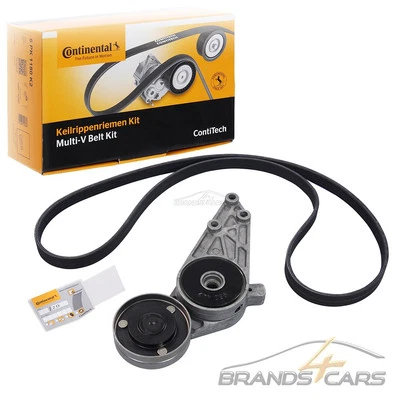 CONTITECH KEIL-RIPPEN-RIEMEN-SATZ FÜR VW PASSAT 3B 3BG 1.6 1.8 +T 2.0 BJ 96-05 - Bild 1 von 4