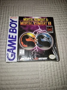 Nintendo Gameboy Mortal Kombat I & II Combo NTSC USA Very Rare New & Sealed - Picture 1 of 17
