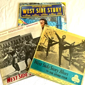 West Side Story Vinyl LP Record Bundle x3 Bernstein, West Side Story Blues - Picture 1 of 13