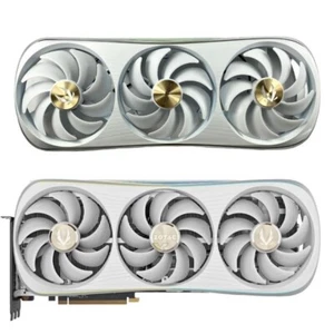 For ZOTAC GAMING Geforce RTX 4080 4090 AMP EXTREME AIRO White Panel with Fan G16 - Picture 1 of 5