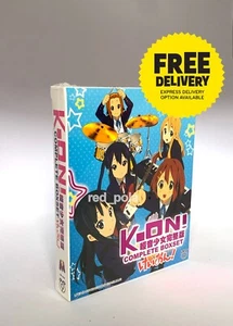 DVD Anime K-ON! Complete Boxset Season 1 + 2 (Vol 1-36) + Movie + 5 OVA Eng Dub - Picture 1 of 7