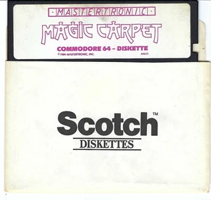 ITHistory (1984) COMMODORE Software MAGIC CARPET (Mastertronic) ( 64) - Picture 1 of 1