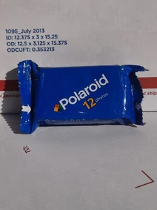 Vtg New Sealed Polaroid 12 Photos Film PW50023G-0 Expired 04/02 NOS Mini Blue - Picture 1 of 5