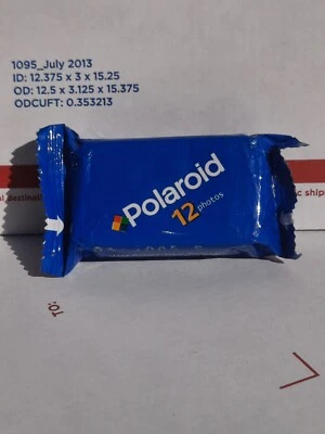 Vtg New Sealed Polaroid 12 Photos Film PW50023G-0 Expired 04/02 NOS Mini Blue - Image 1 of 4