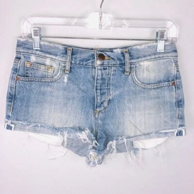 Joes Jeans Womens Light Wash Elise Cuffed Denim Shorts 25 - Image 1 of 4