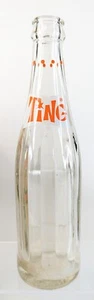 Vintage TING Soda Pop Glass Bottle, 8 Ounces from Waupaca WI w/ Dots on Neck - Picture 1 of 3