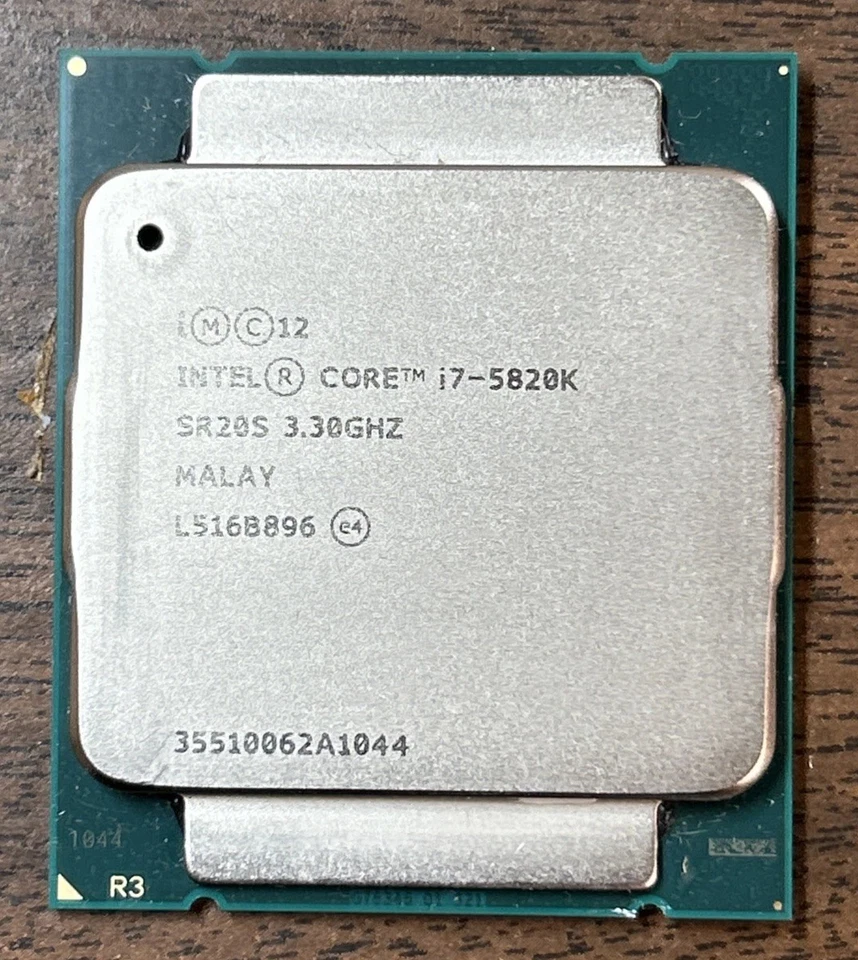 Intel i7-5820K 6-Core 3.3GHz LGA2011-3 CPU - Image 1 of 1