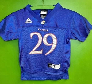 Camiseta deportiva de los Jayhawks #29 de Adidas de la NCAA para niño pequeño 2T - Imagen 1 de 5