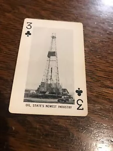 North Dakota Single Swap Playing Card Oil, State’s Newest Industry - Picture 1 of 2