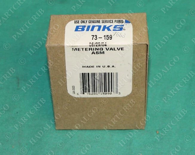 Binks 73-159 Metering Valve NEW - Image 1 of 1