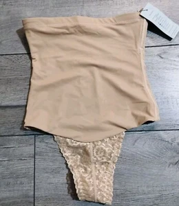 Tummy Control Thong Shapewear Women High Waist Body Shaper Panty Girdle Sz S - Picture 1 of 5