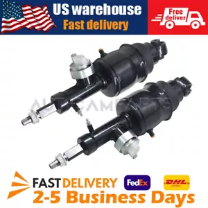 Pair Rear Hydraulic Air Suspension Shock Struts Fit Infiniti QX56 QX80 2011-2021 - Picture 1 of 4