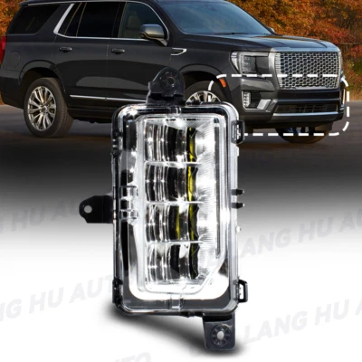 For GMC Yukon/Yukon XL 2021-2023 Right Passenger LED Fog Light Lamp Cold White - Image 1 of 4
