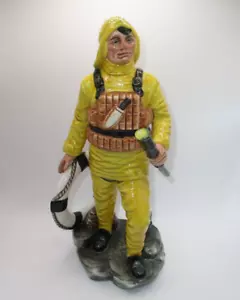 Royal Doulton THE LIFEBOAT MAN HN 2764 Statuetta in porcellana Inghilterra W.K. Harper - Foto 1 di 6