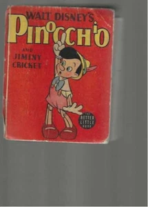 Walt Disney`s Pinocchio And Jiminy Cricket Better Little Book 1940 - Bild 1 von 1