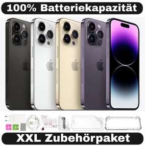 Apple iPhone 14 Pro - 128 256 GB - Gris Dorado Plata Morado - Juego XXL -100% Batería - Imagen 1 de 12