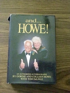 GORDIE HOWE SIGNED BOOK and HOWE AUTH AUTOBIOGRAPHY AUTOGRAPHED HOCKEY HARDCOVER - Picture 1 of 12