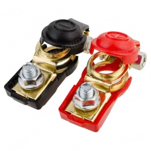 Conector de terminal de batería de coche 2 poste superior positivo negativo resistente universal - Imagen 1 de 12