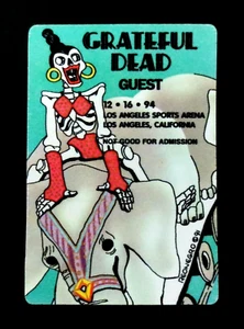Grateful Dead Backstage Pass Puzzle Zug Los Angeles LA CA 16.12.94 16.12.1994 - Bild 1 von 12