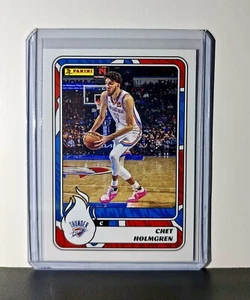 Chet Holmgren 2024-25 Panini NBA #44 Sticker Card Oklahoma City Thunder - Picture 1 of 2