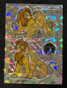 Vintage 1994 Disney König der Löwen Automat Prisma Sticker RAR - Bild 1 von 1