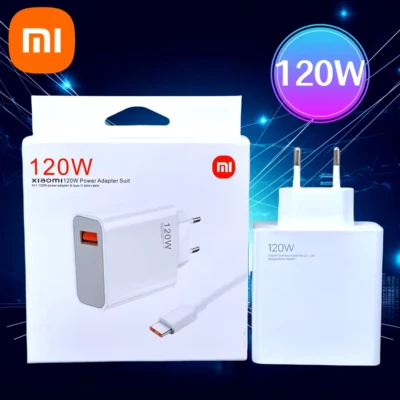 Caricabatterie originale Xiaomi 120W Turbo Fast Charge Adattatore per Redmi Note - Immagine 1 di 4