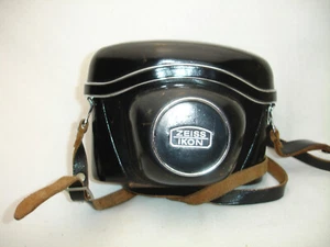 Leather Case Zeiss Ikon camera Voigtlander 23.007 , Black - Picture 1 of 8