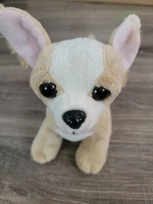 Ganz Webkinz Chihuahua Puppy Dog HM104 Plush Stuffed Animal 8" NO CODE - Image 1 of 4