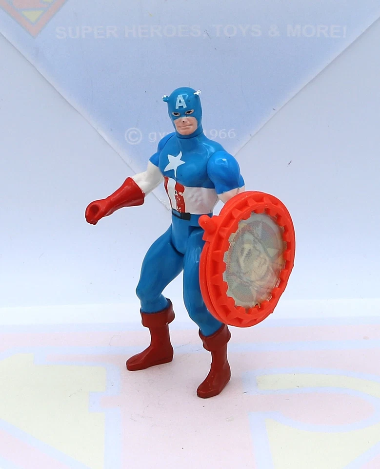 Mattel Secret Wars Captain America w/Shield Vintage 1984 Original Action Figure - Image 1 of 4